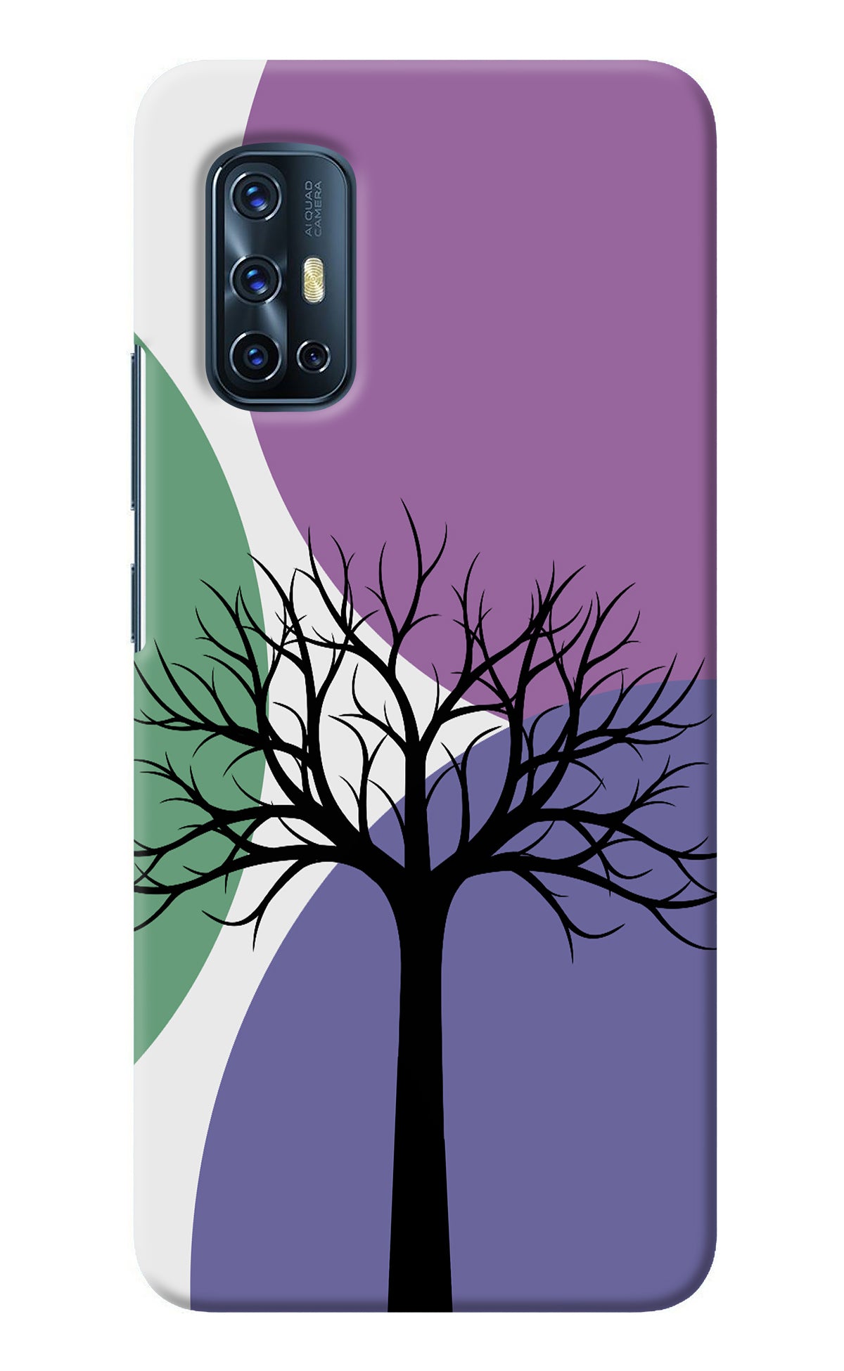 Tree Art Vivo V17 Back Cover