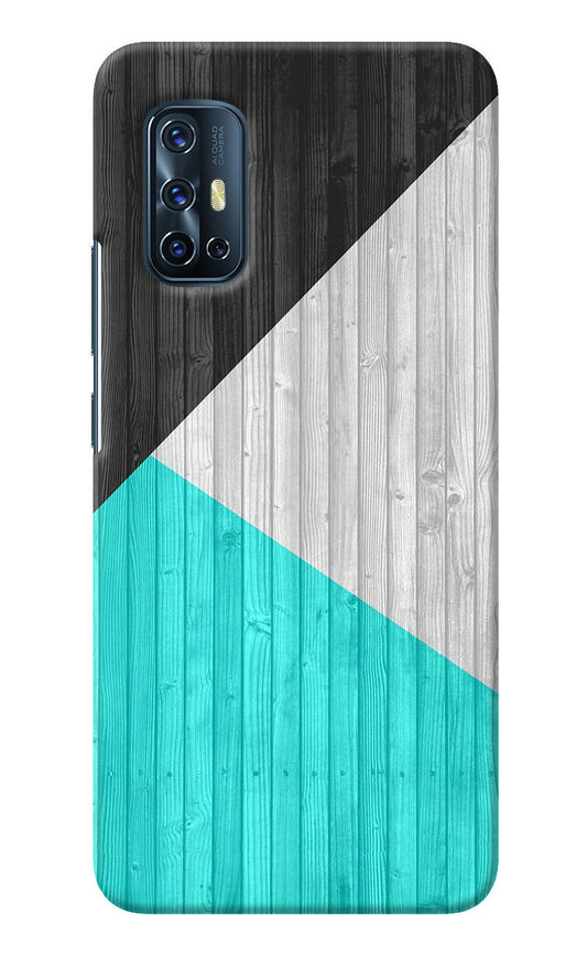 Wooden Abstract Vivo V17 Back Cover