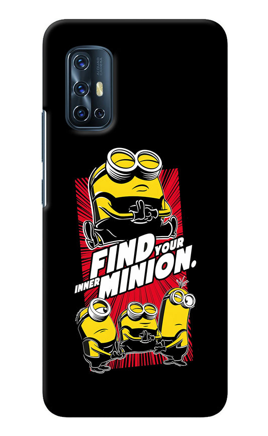 Find your inner Minion Vivo V17 Back Cover