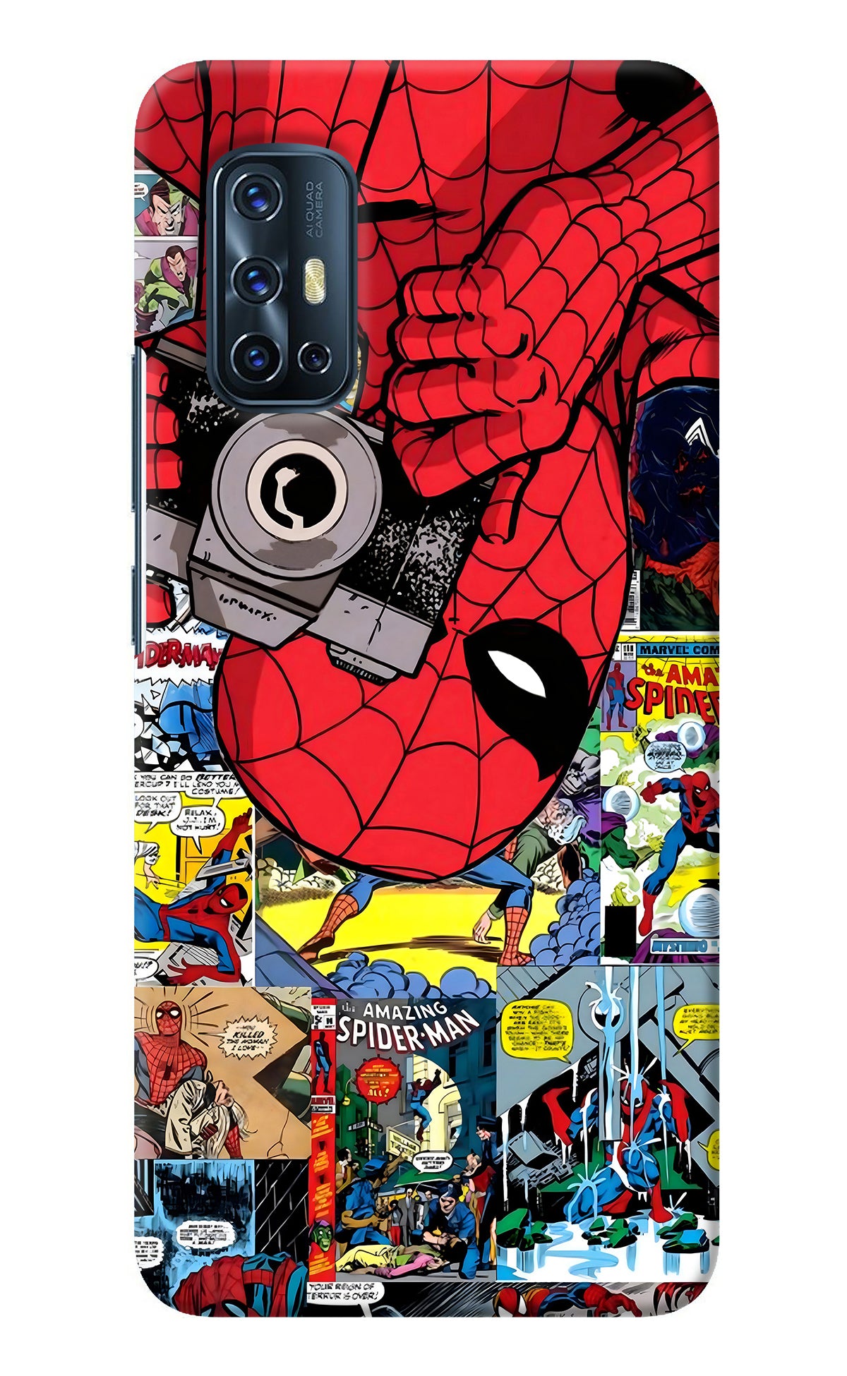 Spider Man Vivo V17 Back Cover