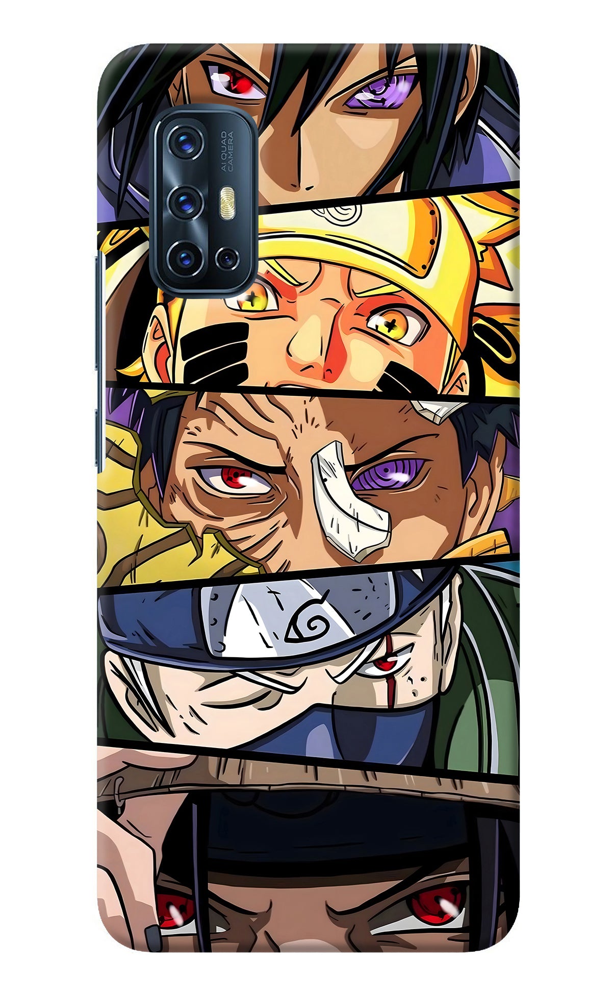 Naruto Character Vivo V17 Back Cover