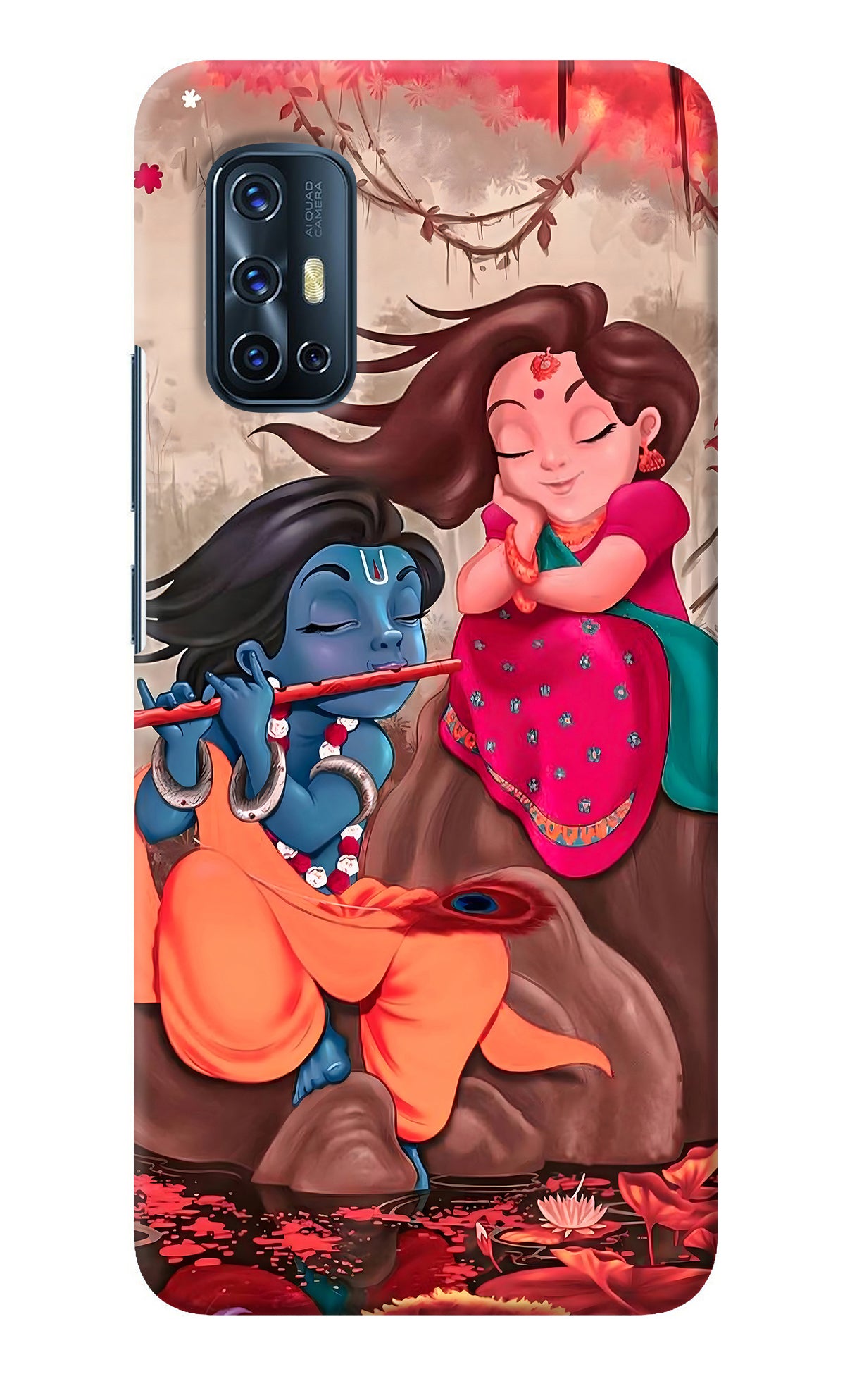 Radhe Krishna Vivo V17 Back Cover