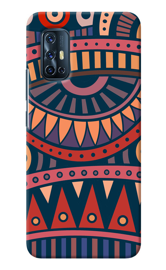 African Culture Design Vivo V17 Back Cover