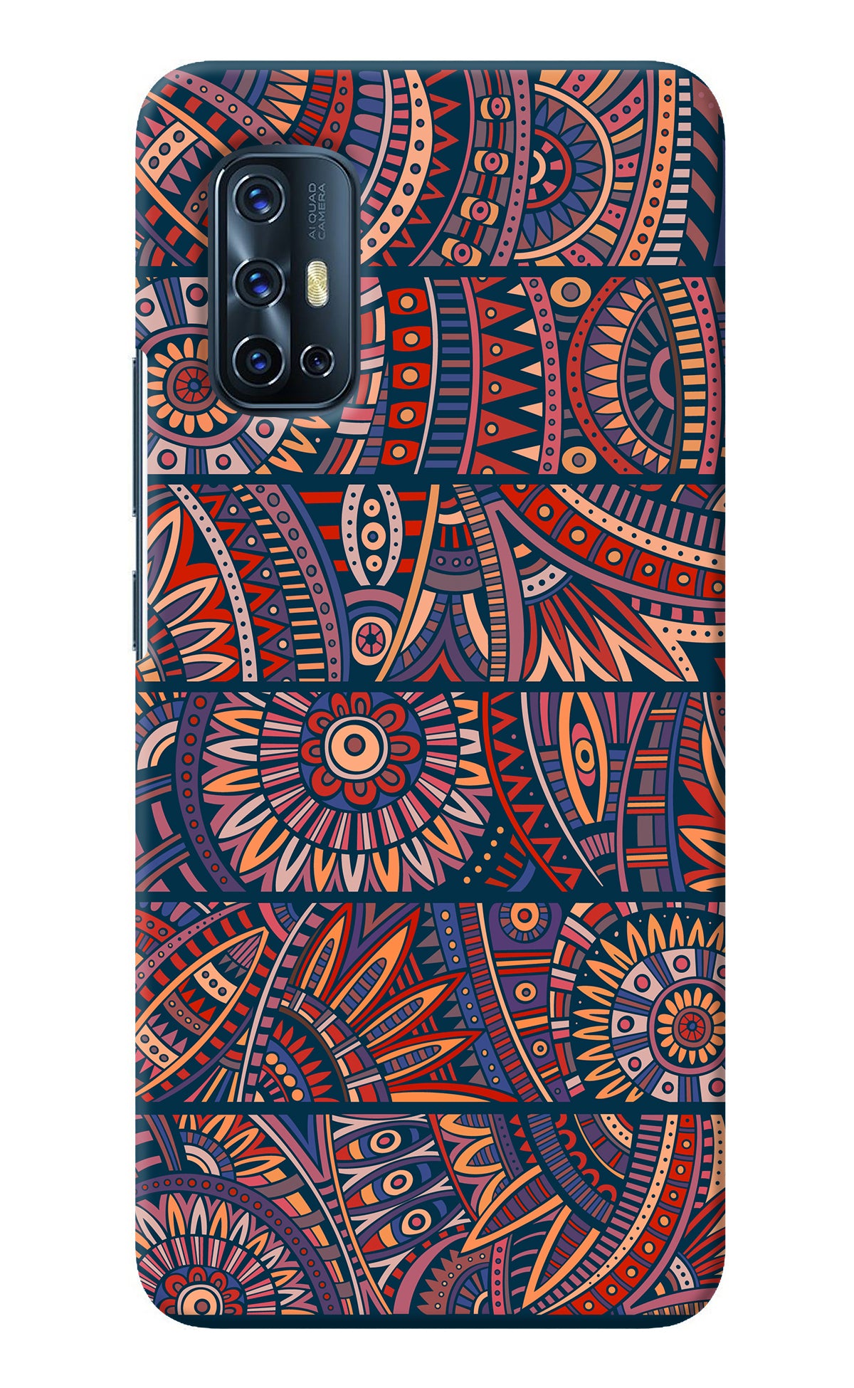 African Culture Design Vivo V17 Back Cover