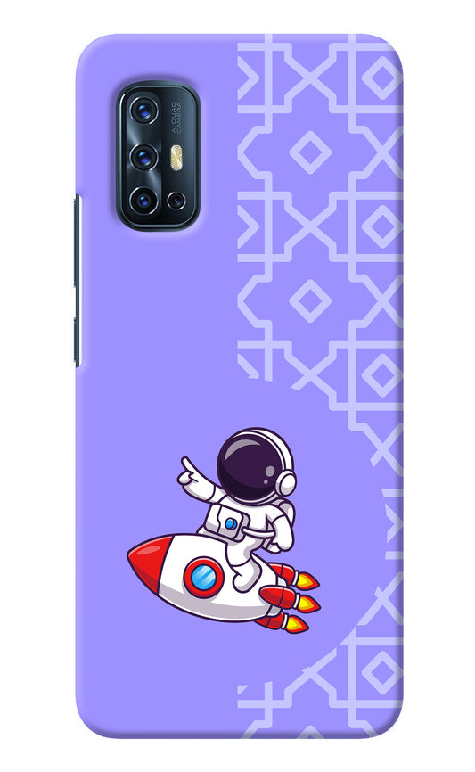 Cute Astronaut Vivo V17 Back Cover