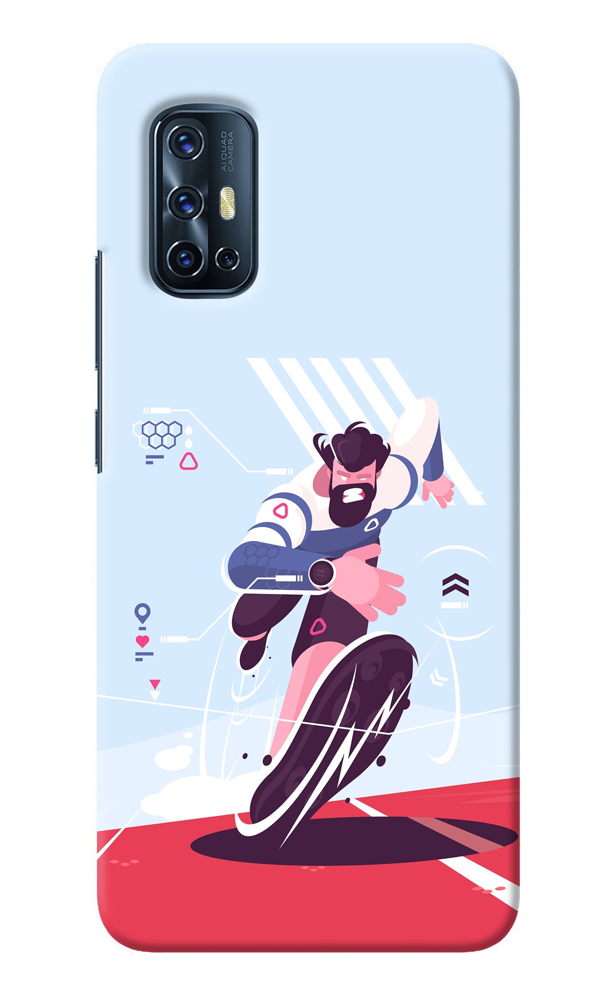 Run Pro Vivo V17 Back Cover