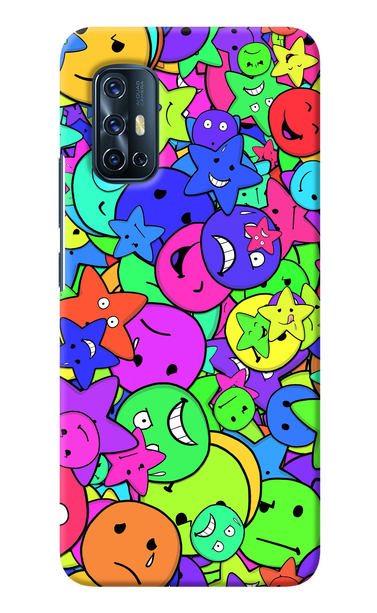 Fun Doodle Vivo V17 Back Cover