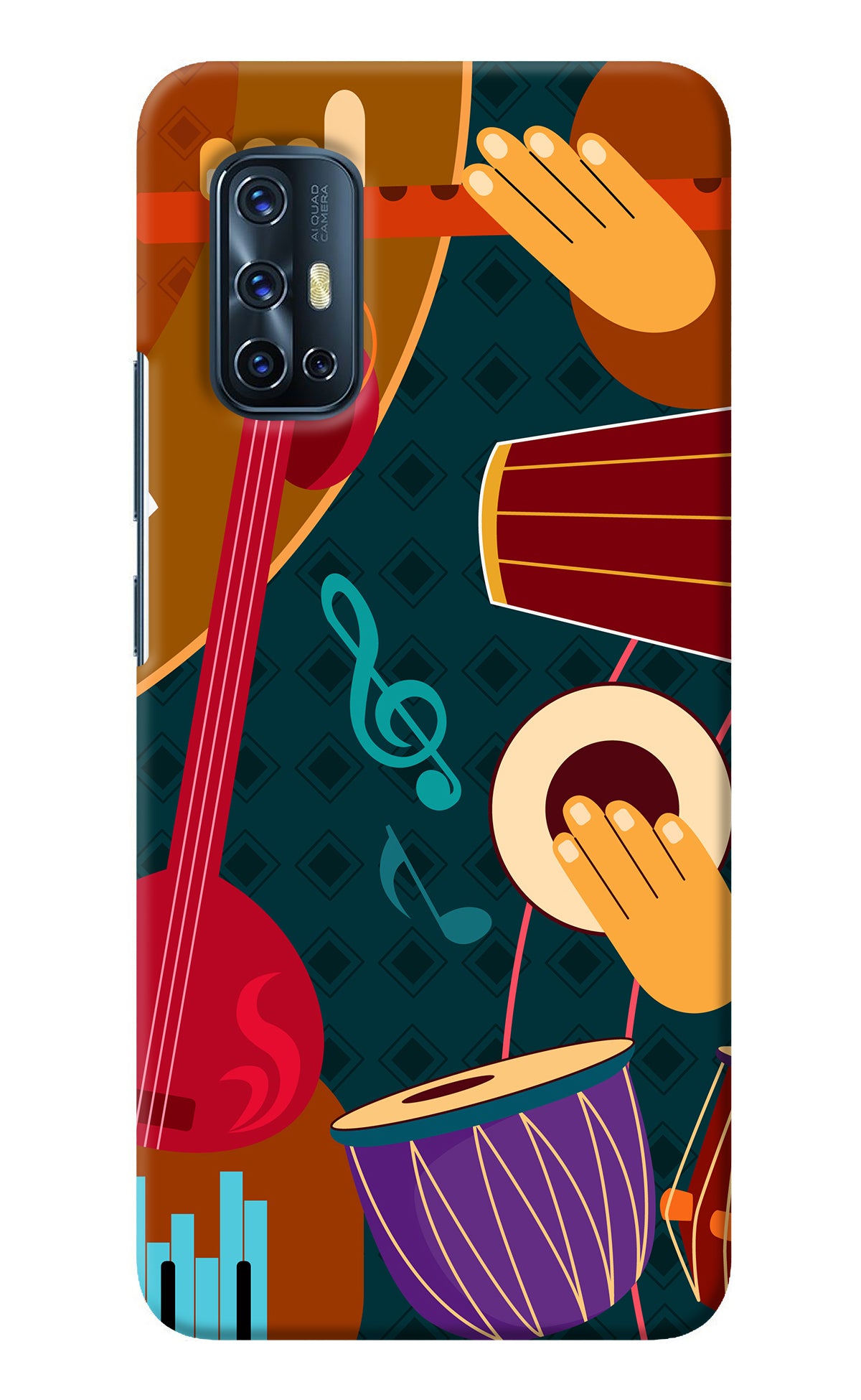 Music Instrument Vivo V17 Back Cover