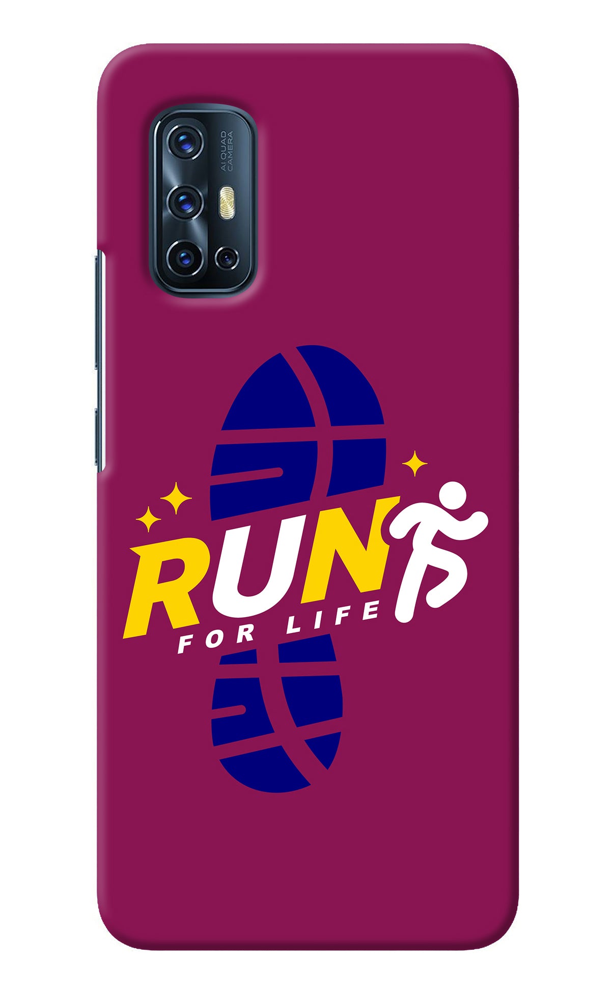 Run for Life Vivo V17 Back Cover