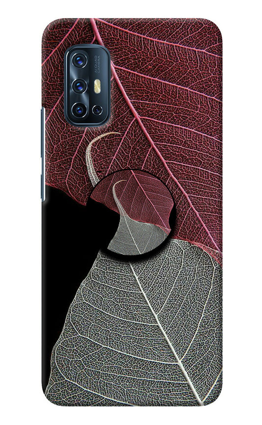 Leaf Pattern Vivo V17 Pop Case