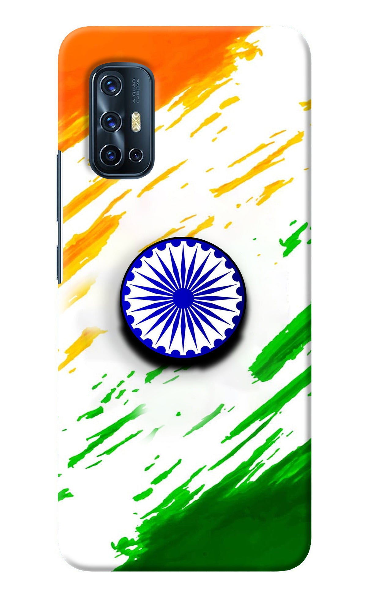 Indian Flag Ashoka Chakra Vivo V17 Pop Case