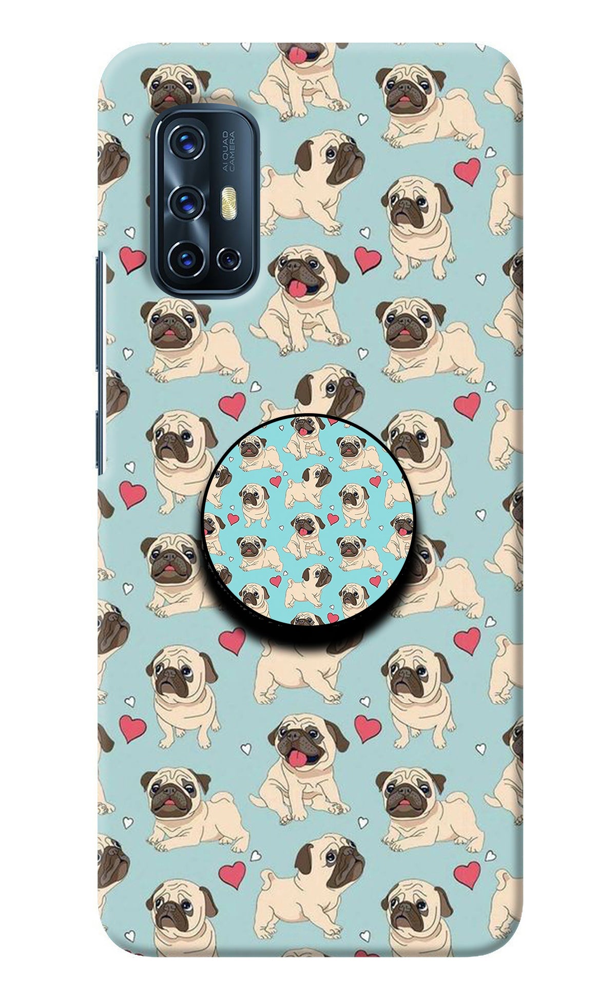 Pug Dog Vivo V17 Pop Case