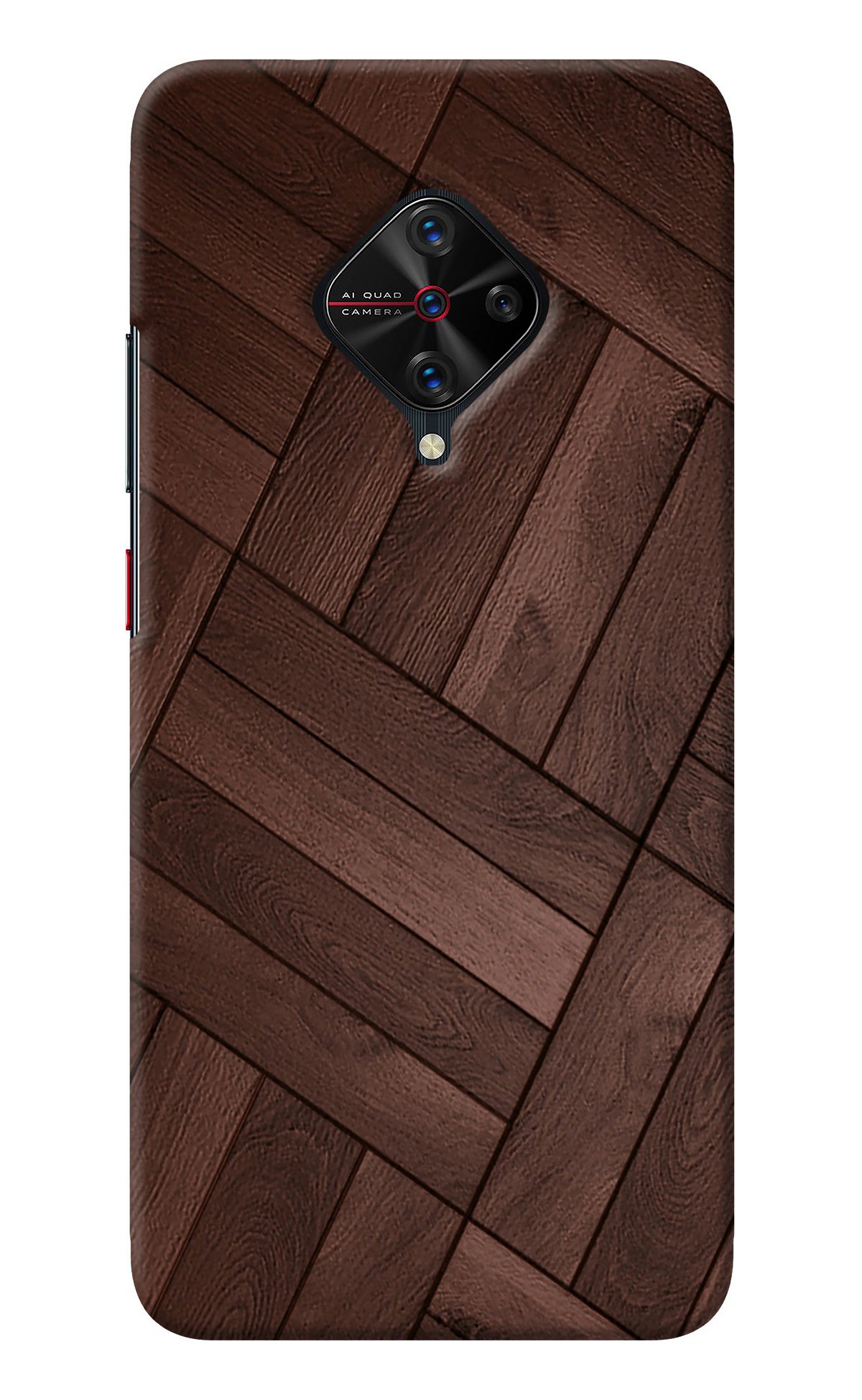 Wooden Texture Design Vivo S1 Pro Back Cover