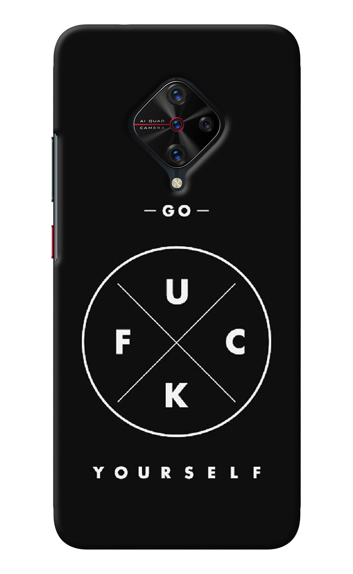 Go Fuck Yourself Vivo S1 Pro Back Cover