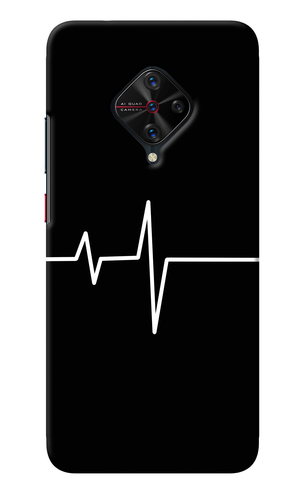 Heart Beats Vivo S1 Pro Back Cover