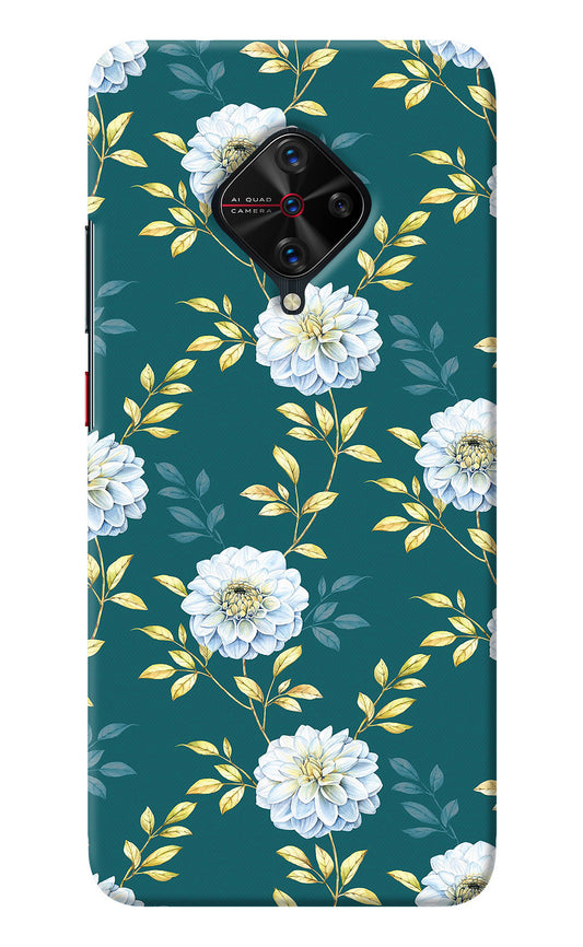 Flowers Vivo S1 Pro Back Cover