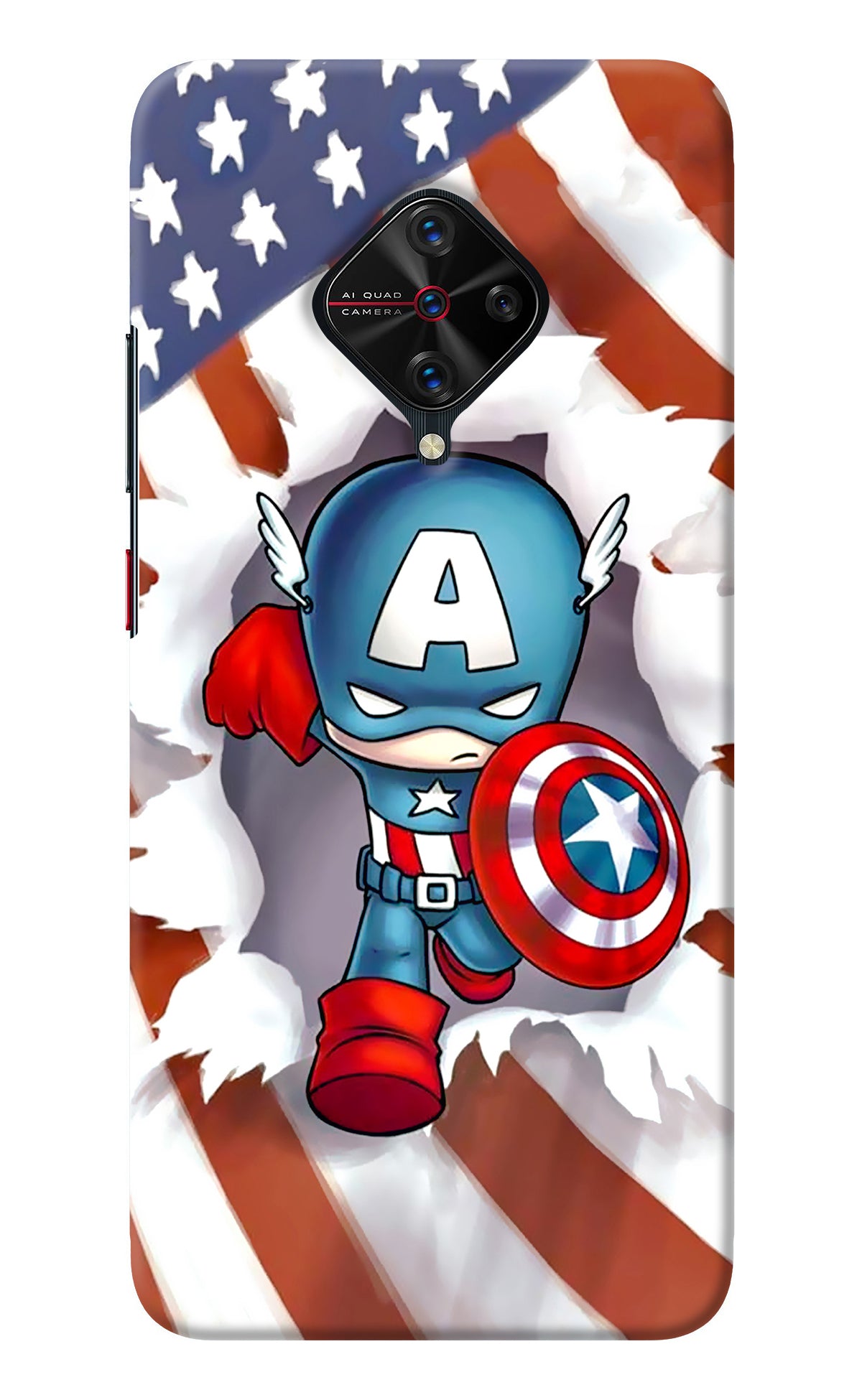 Captain America Vivo S1 Pro Back Cover