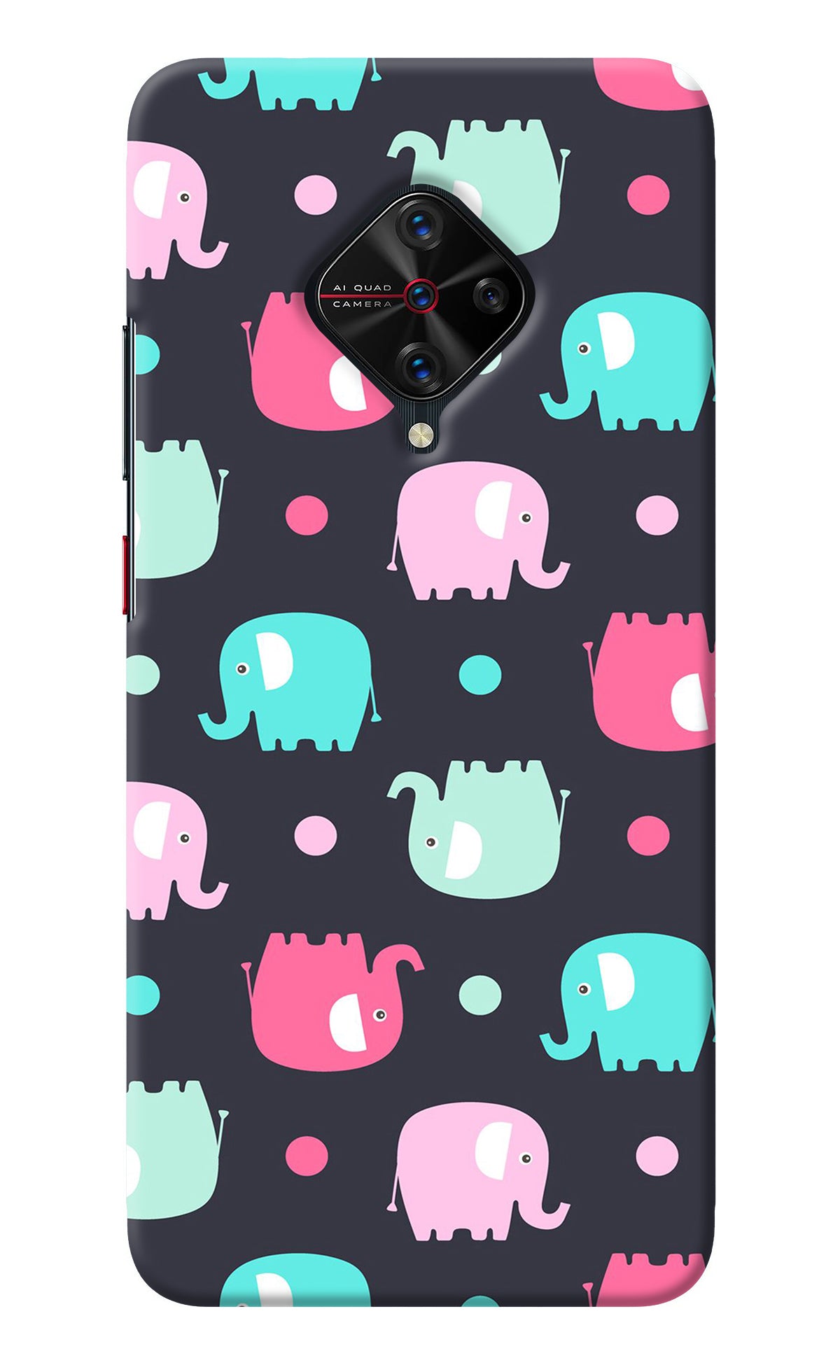 Elephants Vivo S1 Pro Back Cover