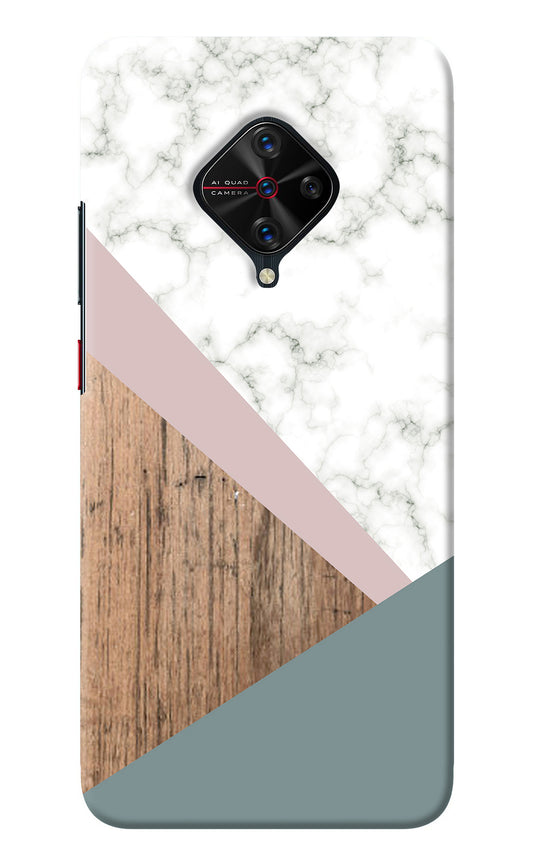Marble wood Abstract Vivo S1 Pro Back Cover