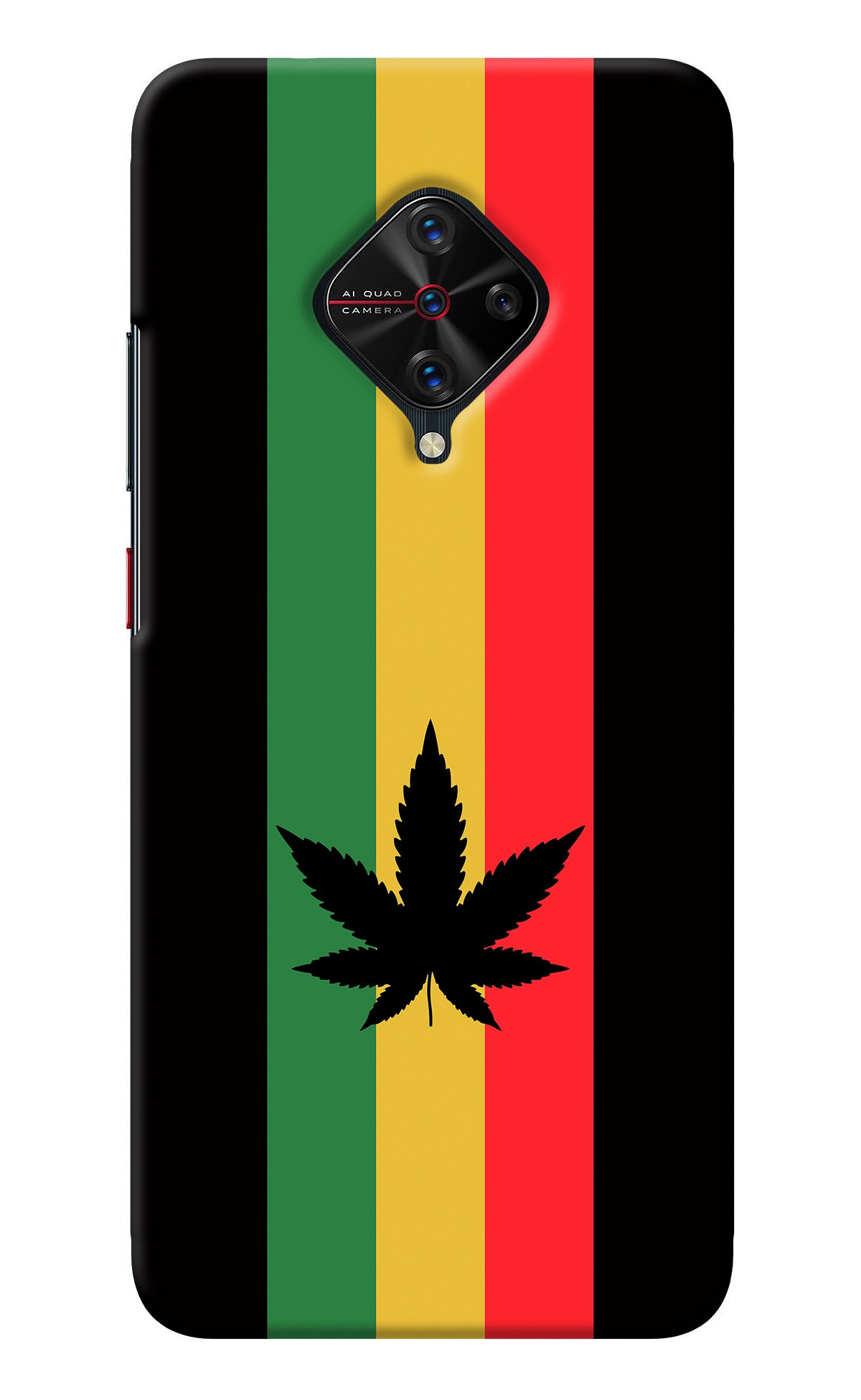 Weed Flag Vivo S1 Pro Back Cover