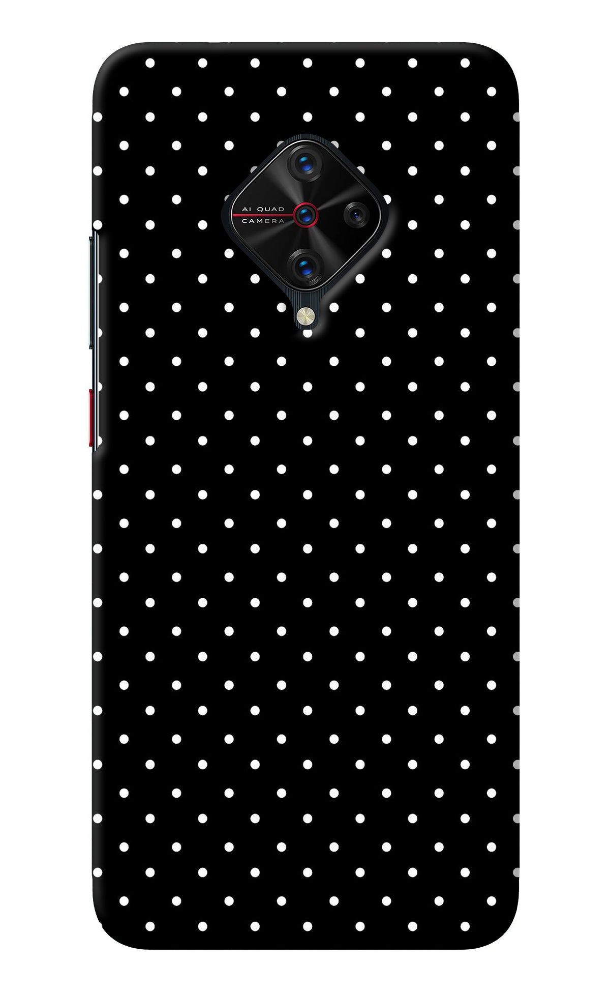 White Dots Vivo S1 Pro Back Cover