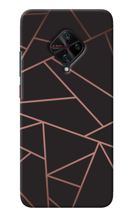 Geometric Pattern Vivo S1 Pro Back Cover