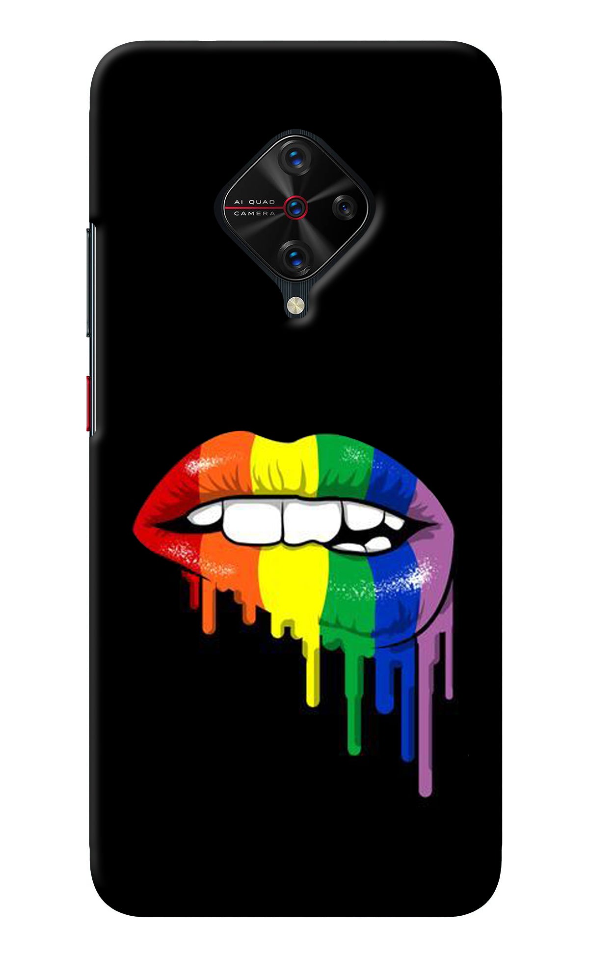 Lips Biting Vivo S1 Pro Back Cover