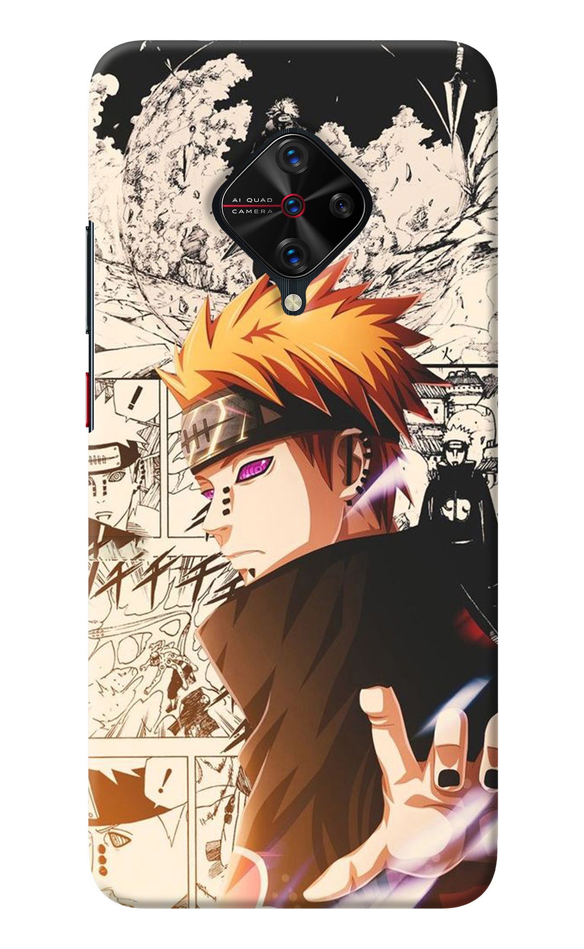 Pain Anime Vivo S1 Pro Back Cover