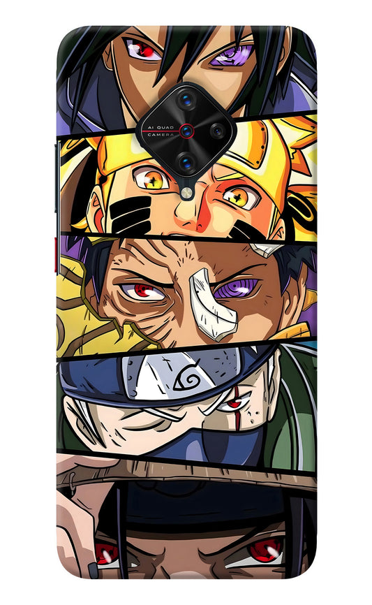 Naruto Character Vivo S1 Pro Back Cover
