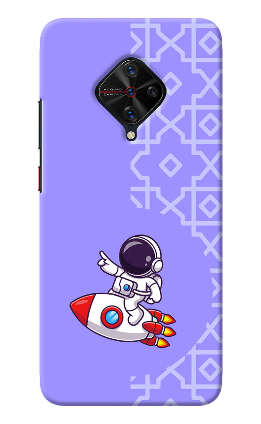 Cute Astronaut Vivo S1 Pro Back Cover