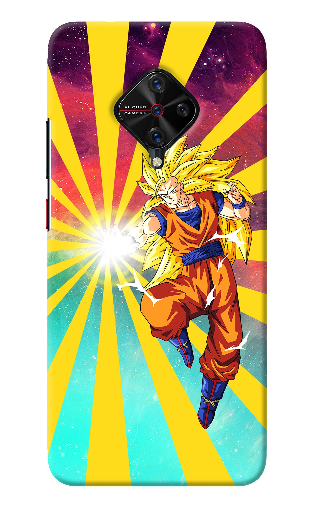 Goku Super Saiyan Vivo S1 Pro Back Cover