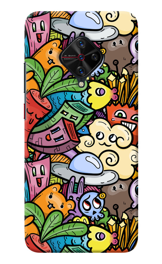 Veggie Doodle Vivo S1 Pro Back Cover