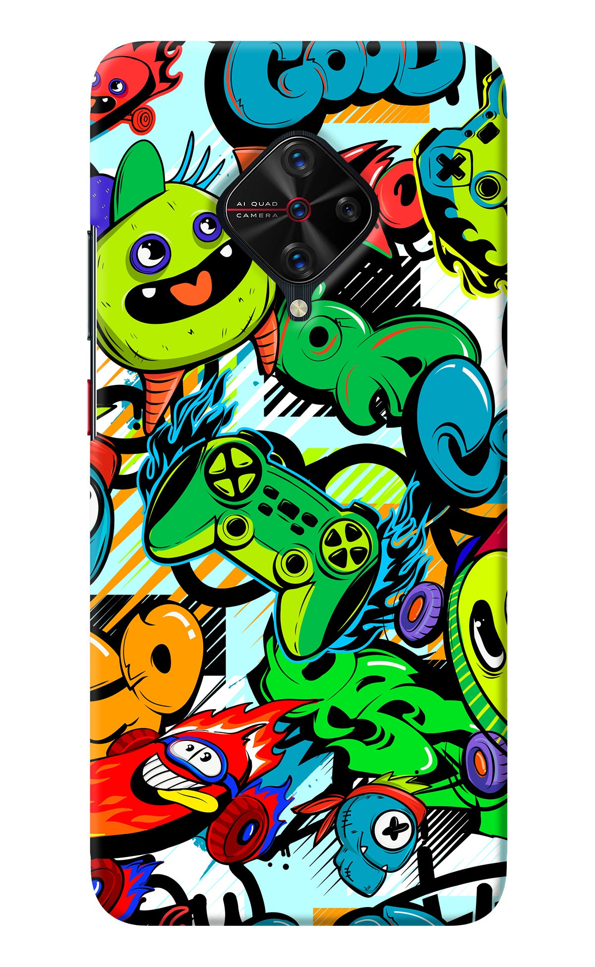 Game Doodle Vivo S1 Pro Back Cover