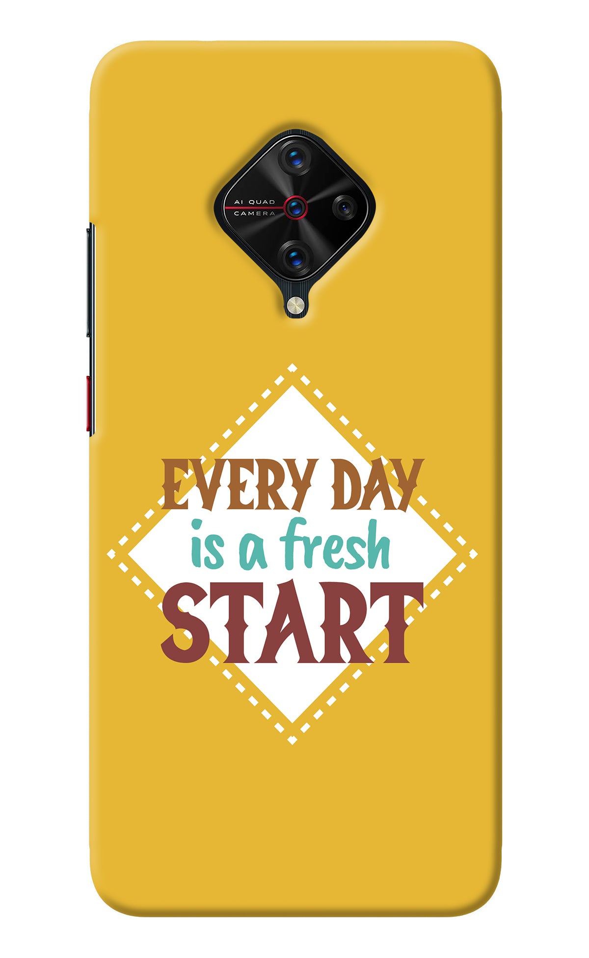 Every day is a Fresh Start Vivo S1 Pro Back Cover