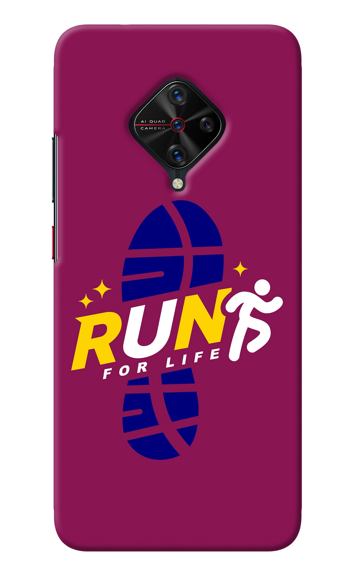 Run for Life Vivo S1 Pro Back Cover