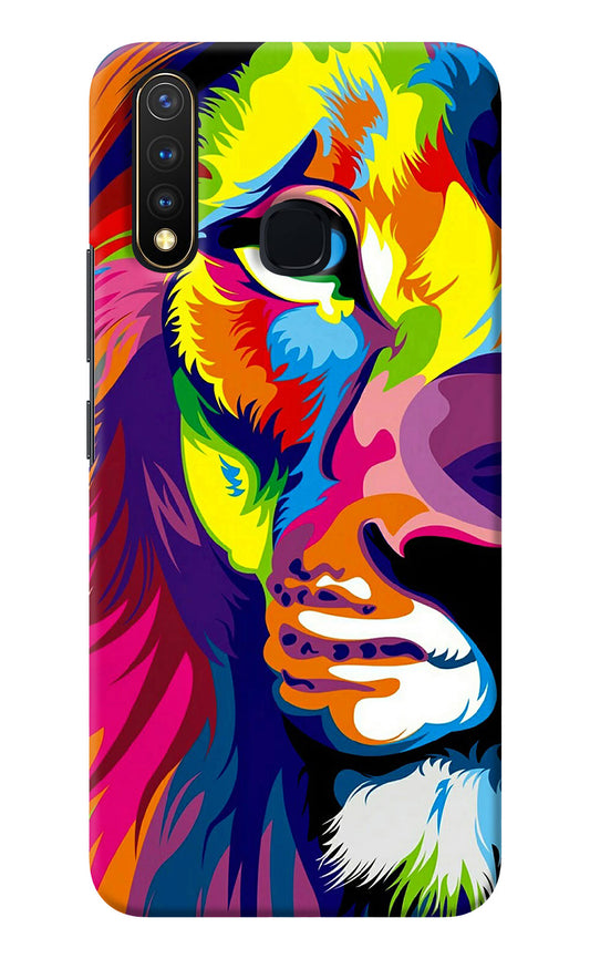 Lion Half Face Vivo Y19/U20 Back Cover