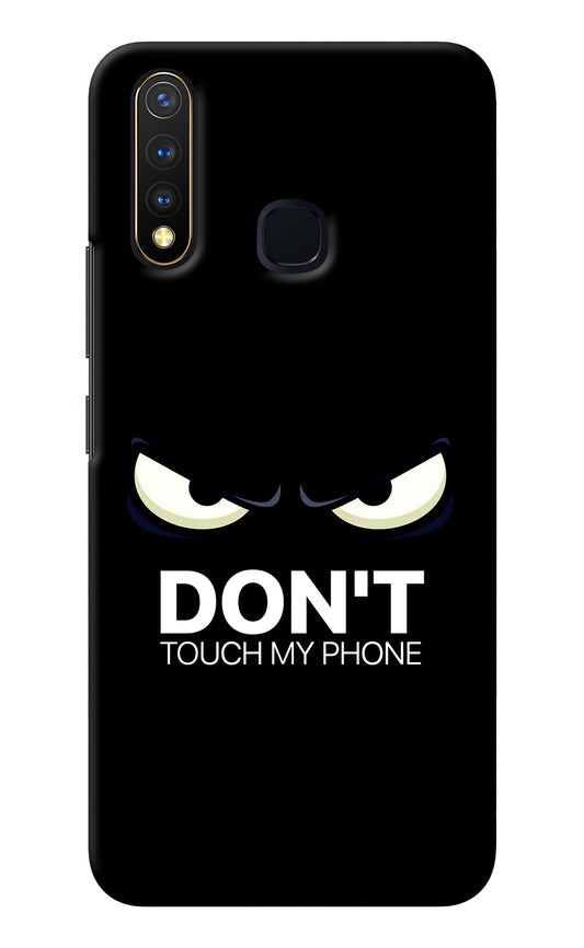 Don'T Touch My Phone Vivo Y19/U20 Back Cover