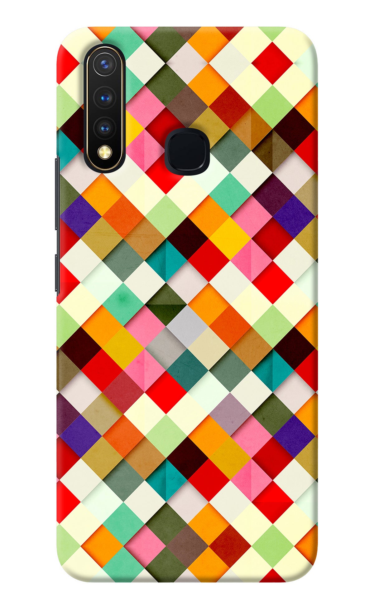 Geometric Abstract Colorful Vivo Y19/U20 Back Cover