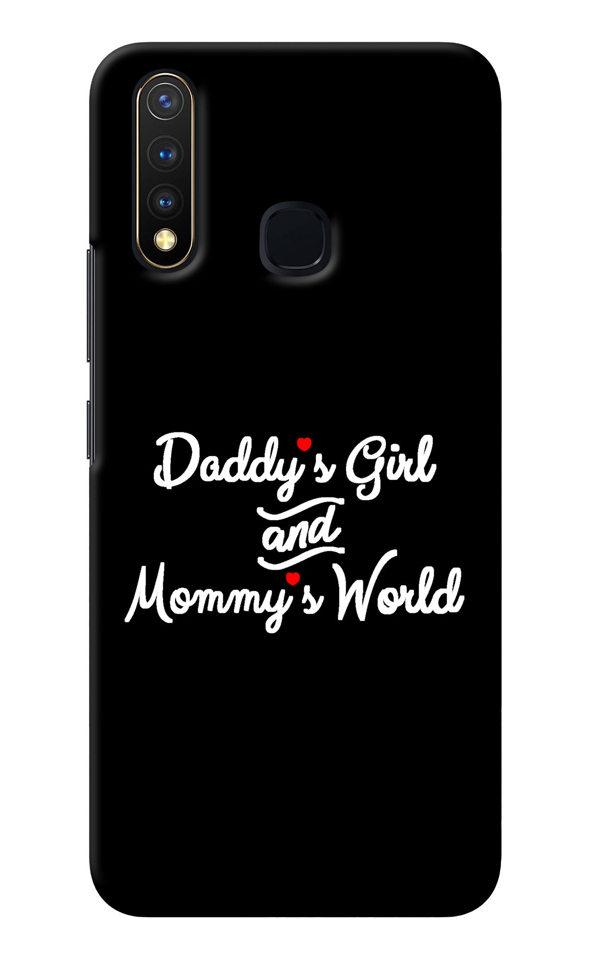 Daddy's Girl and Mommy's World Vivo Y19/U20 Back Cover