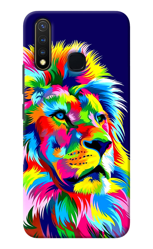 Vector Art Lion Vivo Y19/U20 Back Cover