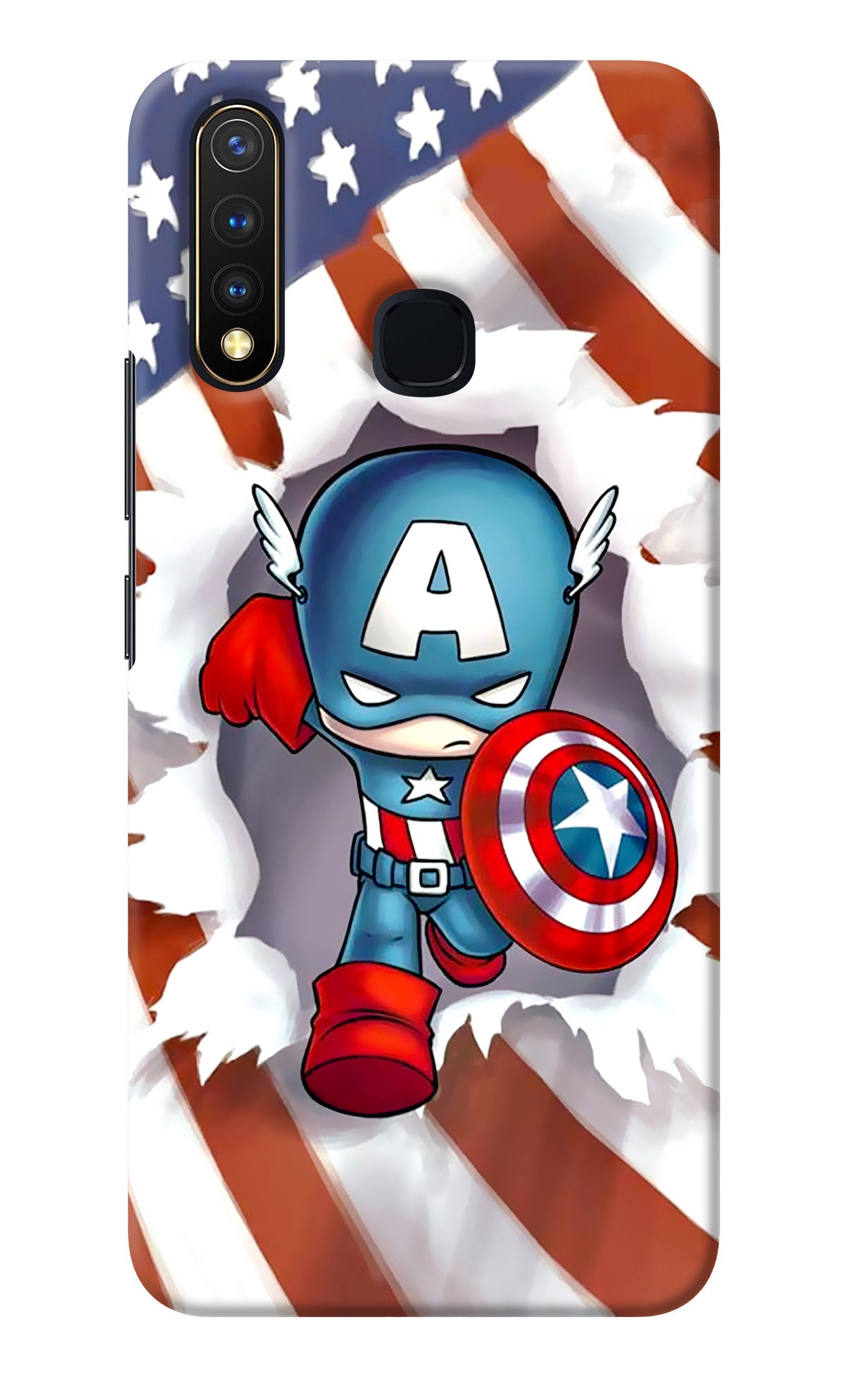 Captain America Vivo Y19/U20 Back Cover