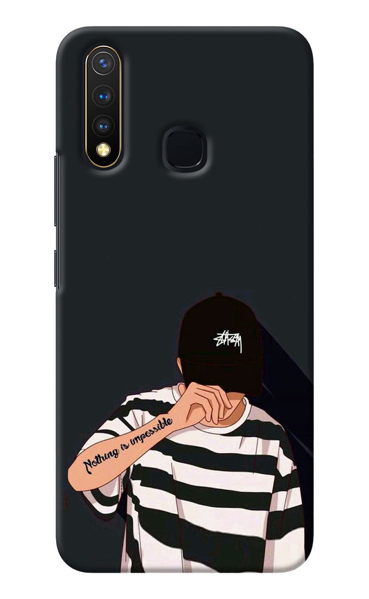 Aesthetic Boy Vivo Y19/U20 Back Cover