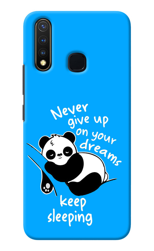 Keep Sleeping Vivo Y19/U20 Back Cover