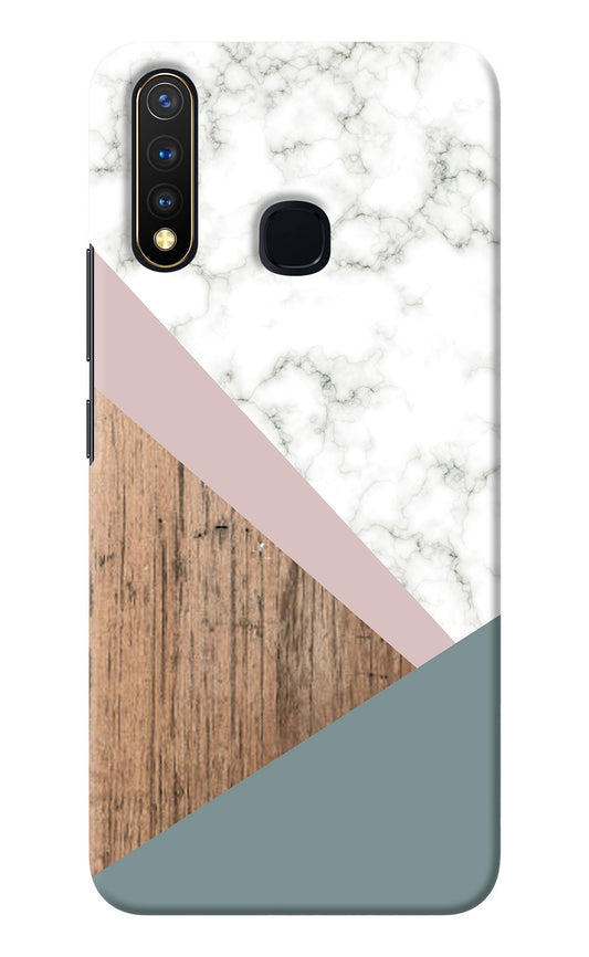 Marble wood Abstract Vivo Y19/U20 Back Cover