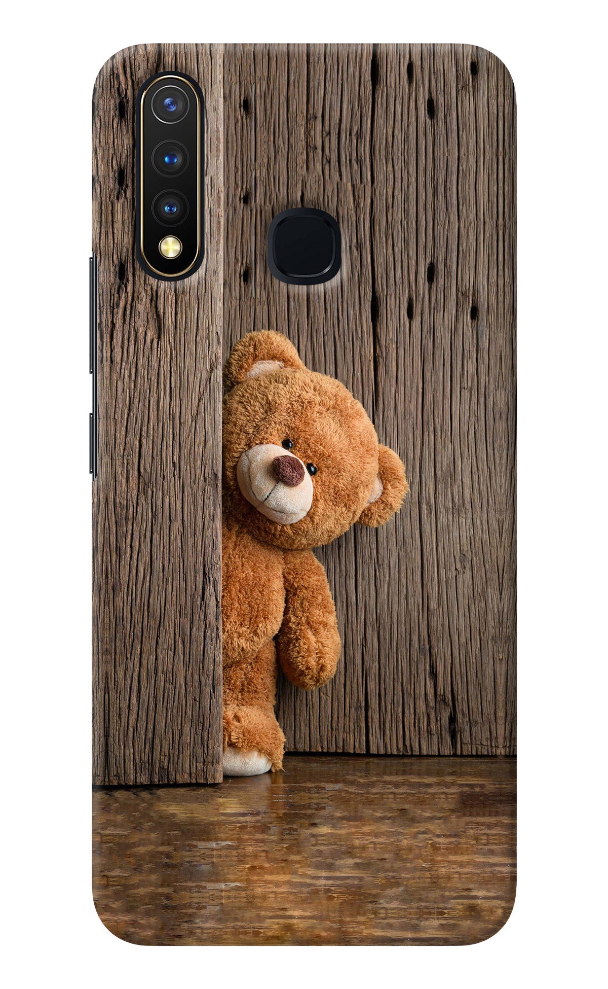 Teddy Wooden Vivo Y19/U20 Back Cover