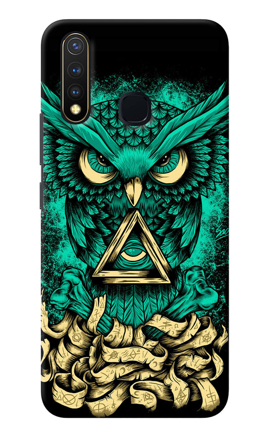 Green Owl Vivo Y19/U20 Back Cover