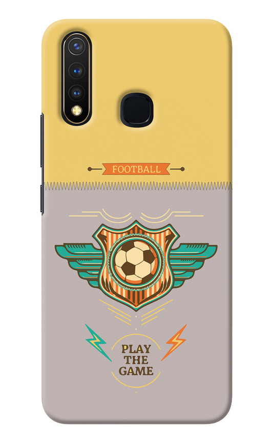 Football Vivo Y19/U20 Back Cover