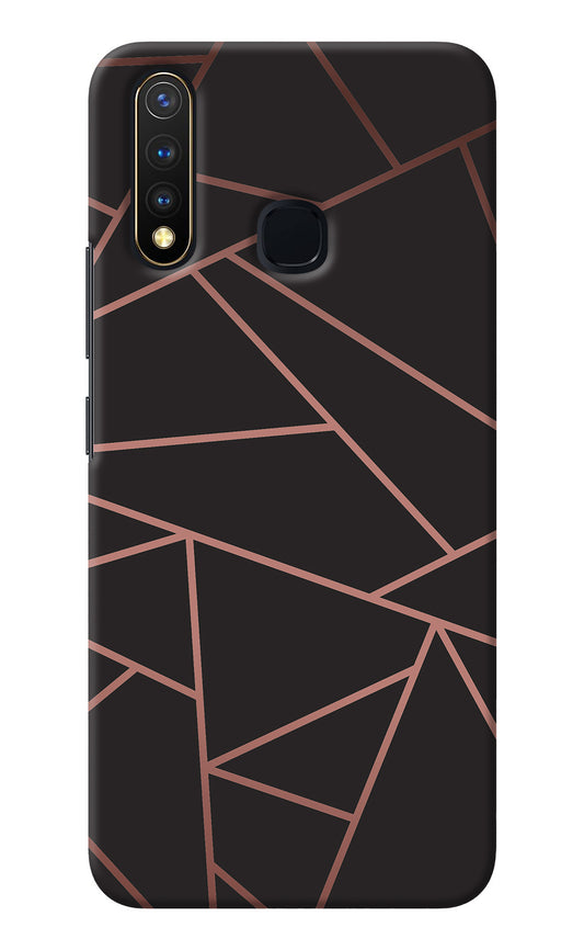 Geometric Pattern Vivo Y19/U20 Back Cover