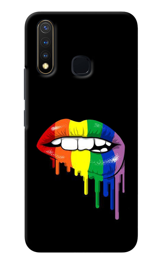 Lips Biting Vivo Y19/U20 Back Cover