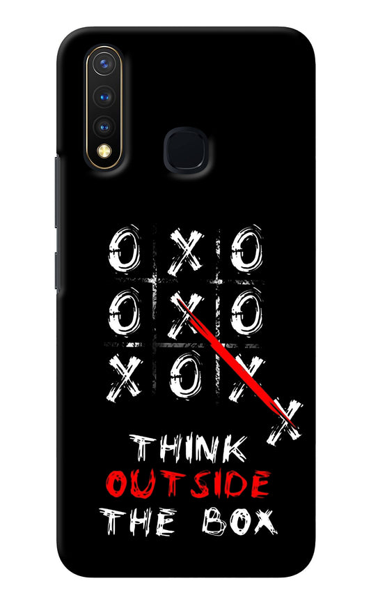 Think out of the BOX Vivo Y19/U20 Back Cover